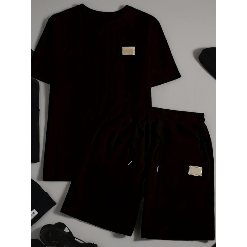 👕 LIMITIERTES ANGEBOT: 50% RABATT! ☀️ Einfarbiges Zweiteiler-Set für Herren (T-Shirt & Shorts) – Weicher, Atmungsaktiver Stoff & Lässiger Schnitt 🩳