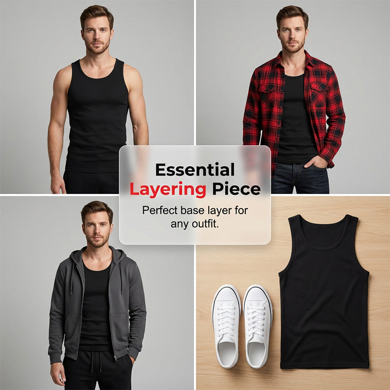 Tanktop für Herren in sportlicher Passform