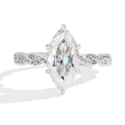 🔥Solange der Vorrat reicht 40 % Rabatt!🎉Eleganter Ring mit funkelnden Zirkonia-Steinen