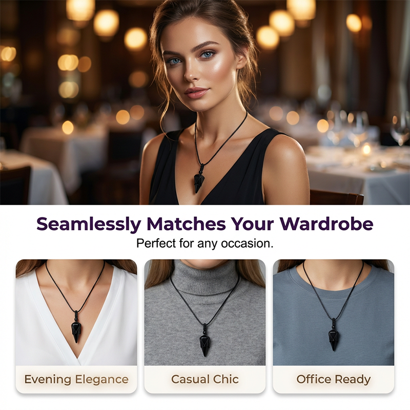 💎 50% RABATT! ✨ Konischer Anhänger für Männer & Frauen – Minimalistisches Design, Hypoallergenes Metall & Perfekt Für Den Täglichen Gebrauch Oder Als Geschenk 🎁