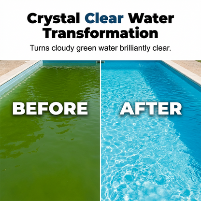 🥳2026 HEISSER VERKAUF🥳💞ÜBER 50.000 VERKAUFT!💧🛡️ 50 % RABATT! Pool-Chlorinatortabletten – Über Nacht von Grün zu Klar. Langsam auflösend, wartungsarm. Sanft zu Haut und Augen. Der beste Freund Ihres Pools. 🏖️✅