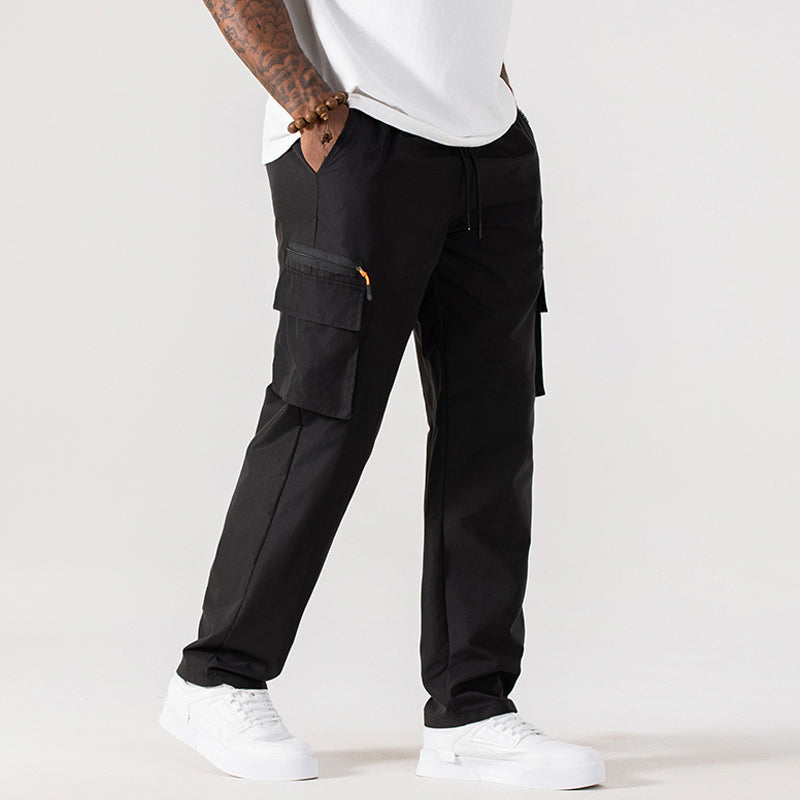🌞Frühlingserwachen: 50% Rabatt!☁Bequeme Straight-Leg Cargo mit elastischem Kordelzug – Dein Allrounder für Alltag & Outdoor