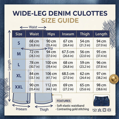 👖 LIMITED-TIME 50% RABATT! ✨ Weite Damen-Crop-Jeans mit Gummibund – Bequem, Weitbeinig, Denim 🍂