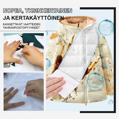Pousbo® Tragbare Fleckenentferner-Tücher für Kleidung