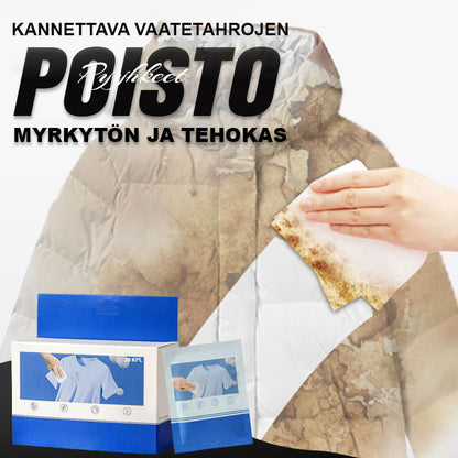 Pousbo® Tragbare Fleckenentferner-Tücher für Kleidung