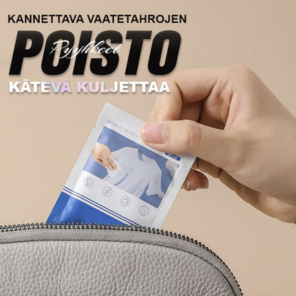 Pousbo® Tragbare Fleckenentferner-Tücher für Kleidung