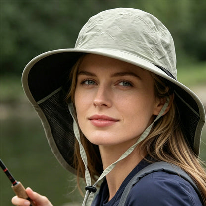 Unisex-Faltbarer Fischerhut zum Sonnenschutz