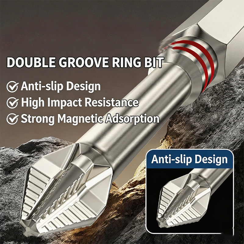 🔧⚡ INDUSTRIAL GRADE PH2 – Magnet-Schraubendreher-Bit mit starkem Magnetkopf, S2-Stahl, 1/4" Sechskant-Schäftung für universelle Kompatibilität 🧲🧲⚡