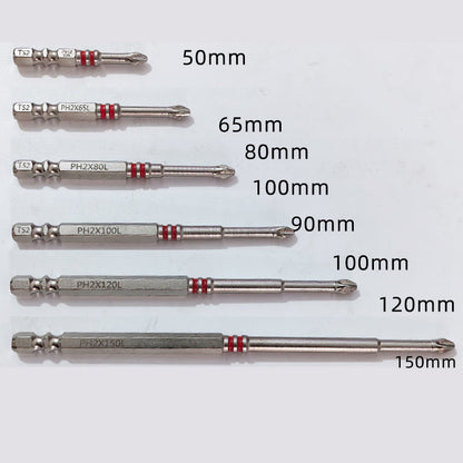 🔧⚡ INDUSTRIAL GRADE PH2 – Magnet-Schraubendreher-Bit mit starkem Magnetkopf, S2-Stahl, 1/4" Sechskant-Schäftung für universelle Kompatibilität 🧲🧲⚡
