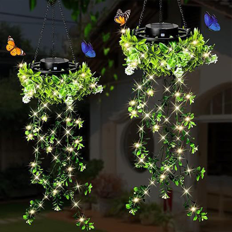 🌞 Sommerneuheiten – Jetzt bis zu 50% sparen! 🌿Solarkünstlicher Efeu-Lichtvorhang – wasserdicht, hängend & dekorativ – ideal für Garten, Balkon & Terrasse
