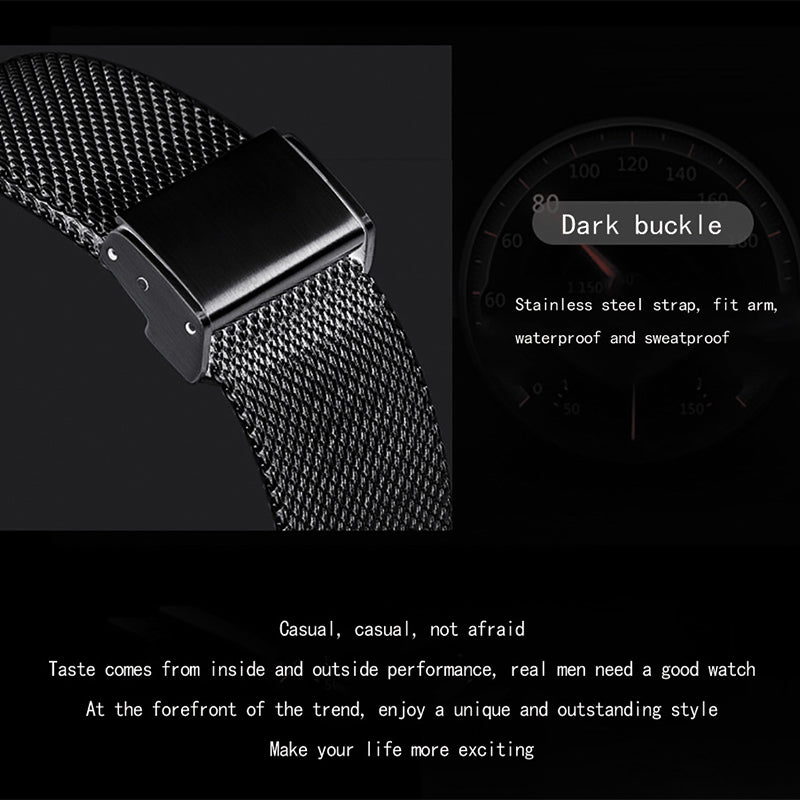 ⏰ LIMITED-TIME 50% RABATT! ✨ Minimalistische Herrenuhr – Wasserdicht, Quarzwerk, Edelstahl ✨