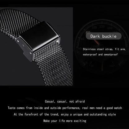 ⏰ LIMITED-TIME 50% RABATT! ✨ Minimalistische Herrenuhr – Wasserdicht, Quarzwerk, Edelstahl ✨