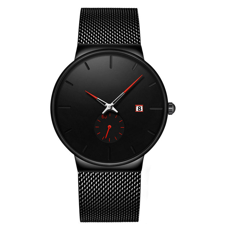 ⏰ LIMITED-TIME 50% RABATT! ✨ Minimalistische Herrenuhr – Wasserdicht, Quarzwerk, Edelstahl ✨