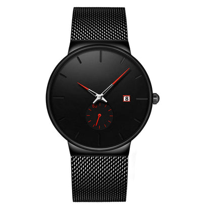 ⏰ LIMITED-TIME 50% RABATT! ✨ Minimalistische Herrenuhr – Wasserdicht, Quarzwerk, Edelstahl ✨