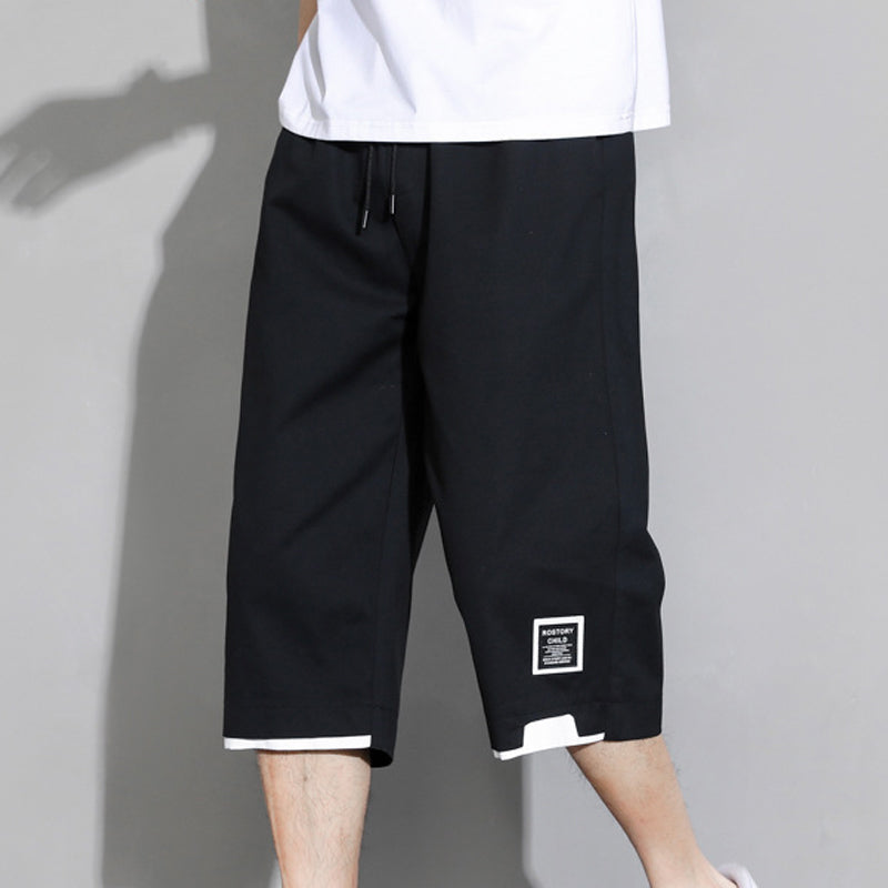 🩳 JETZT 50 % RABATT!❄️ Herren-Capri-Shorts aus Eisseide – Atmungsaktiv & Ultraleicht – Lässige 3/4-Loungewear-Hose 🌬️