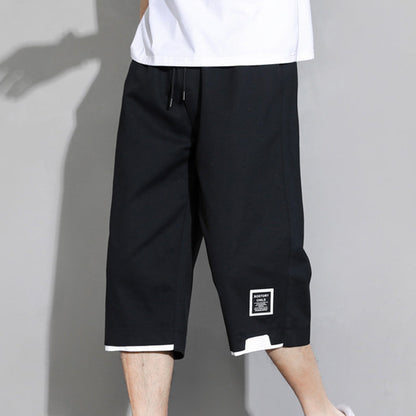 🩳 JETZT 50 % RABATT!❄️ Herren-Capri-Shorts aus Eisseide – Atmungsaktiv & Ultraleicht – Lässige 3/4-Loungewear-Hose 🌬️