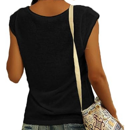 ✨ Jetzt 50% Rabatt zum Halben Preis  🔥 Lässiges Damen-Tanktop mit V-Ausschnitt und lockerer Passform 👚 Weich & atmungsaktiv für den Alltag ☀️ Viele schöne Farben verfügbar 🎨