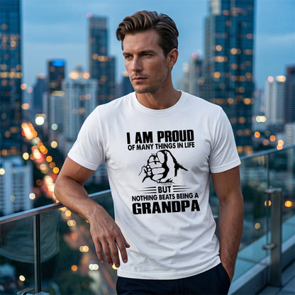 👕 JETZT 50 % RABATT! ⏳ T-Shirt mit Grafikprint „Stolzer Opa“ – Weiche Baumwolle, liebevolles Design & perfekt zum Verschenken oder für entspannte Familientage 🧓