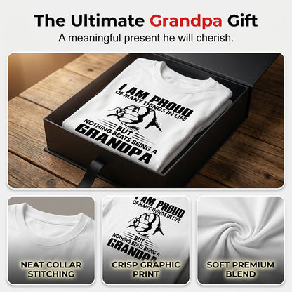 👕 JETZT 50 % RABATT! ⏳ T-Shirt mit Grafikprint „Stolzer Opa“ – Weiche Baumwolle, liebevolles Design & perfekt zum Verschenken oder für entspannte Familientage 🧓