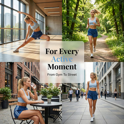 Atmungsaktive Sportshorts für Damen