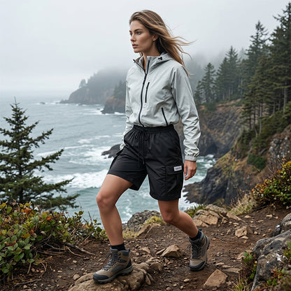 ⏰ 50 % RABATT – Nur für kurze Zeit ✨Damen Cargo Shorts mit Elastischem Bund 👖 Locker, Bequem & Mit Kordelzug