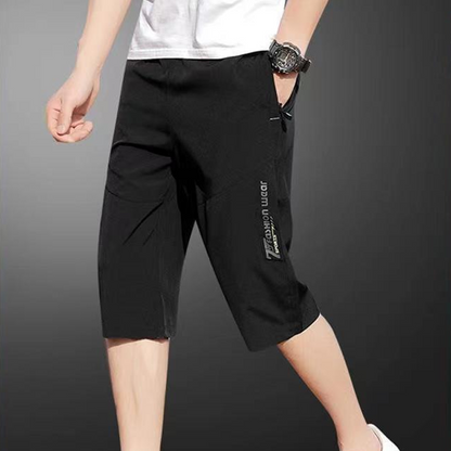 Schnelltrocknende Herren-Sportshorts mit Reißverschlusstaschen