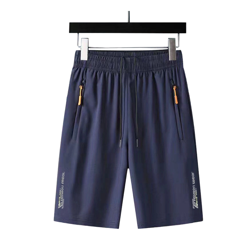 Schnelltrocknende Herren-Sportshorts mit Reißverschlusstaschen