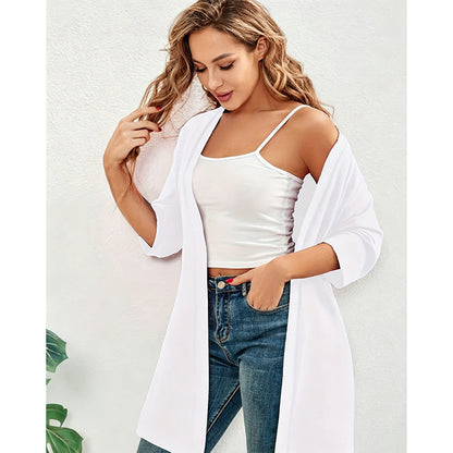 Offener Cardigan für Damen in großen Größen