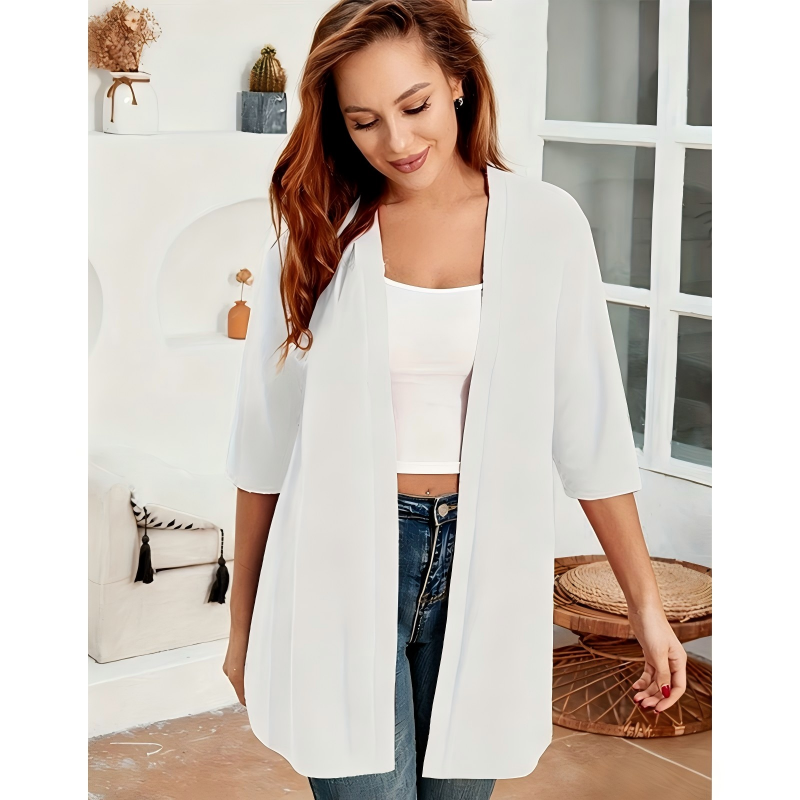 Offener Cardigan für Damen in großen Größen