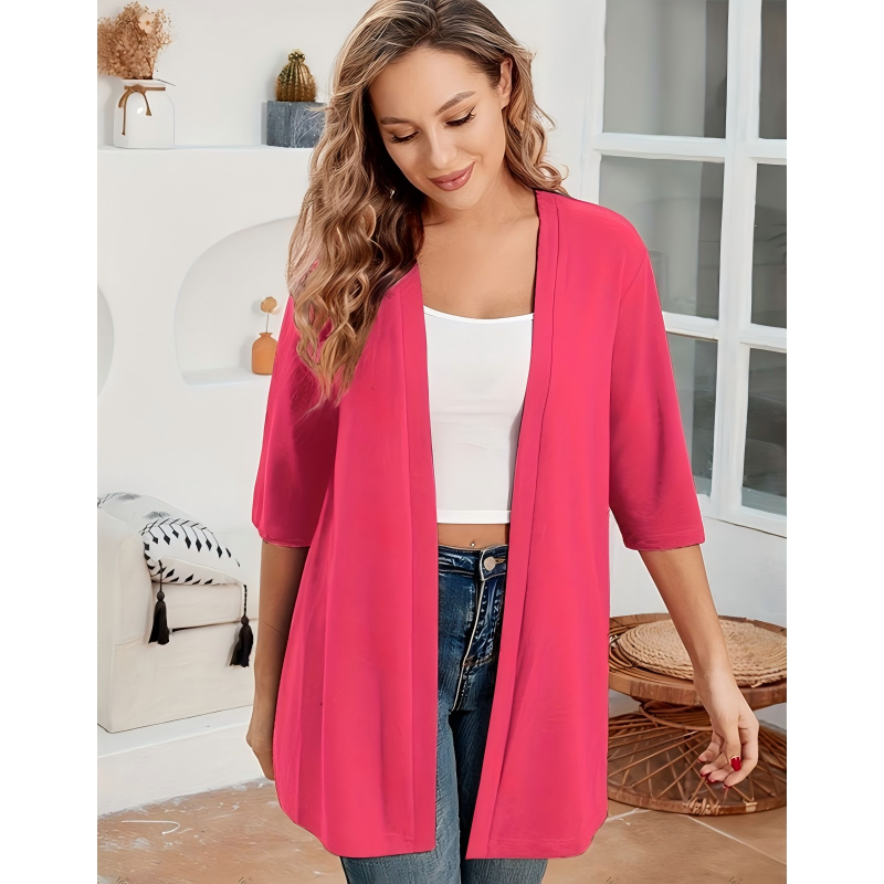 Offener Cardigan für Damen in großen Größen