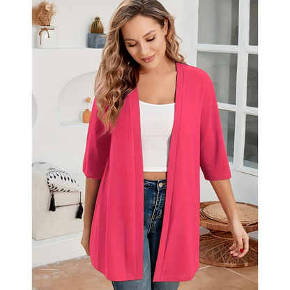 Offener Cardigan für Damen in großen Größen