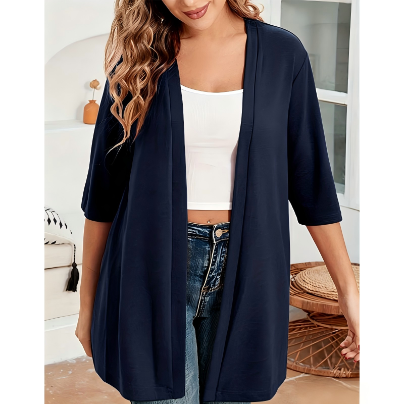 Offener Cardigan für Damen in großen Größen