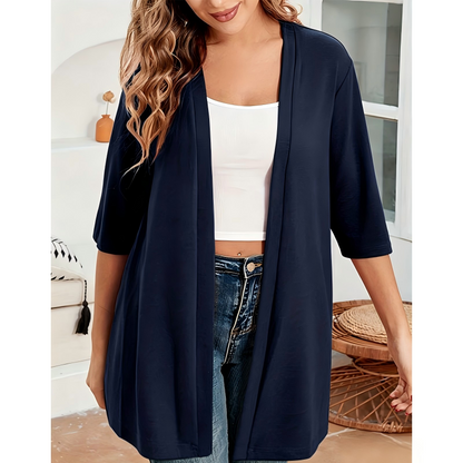 Offener Cardigan für Damen in großen Größen