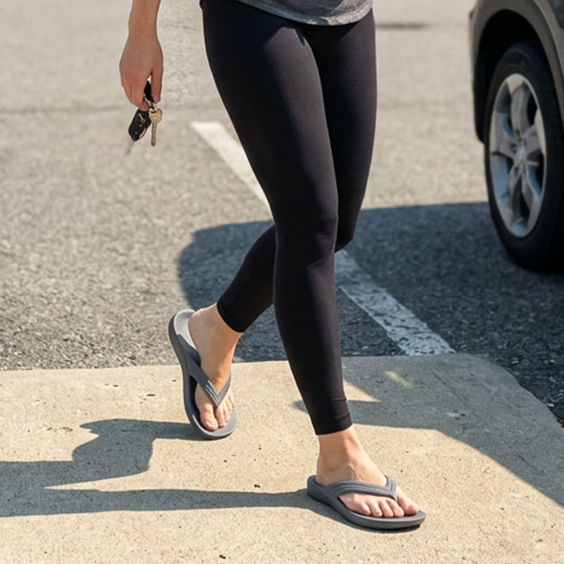 🔥 Nur für kurze Zeit: 50 % Rabatt! ✨ Unisex-Flip-Flops mit rutschfester Sohle – Orthopädisch, strukturiertes Fußbett, himmlischer Tragekomfort ☀️
