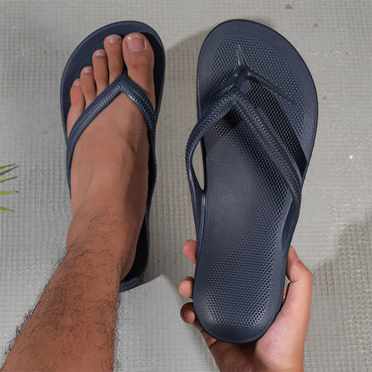 🔥 Nur für kurze Zeit: 50 % Rabatt! ✨ Unisex-Flip-Flops mit rutschfester Sohle – Orthopädisch, strukturiertes Fußbett, himmlischer Tragekomfort ☀️