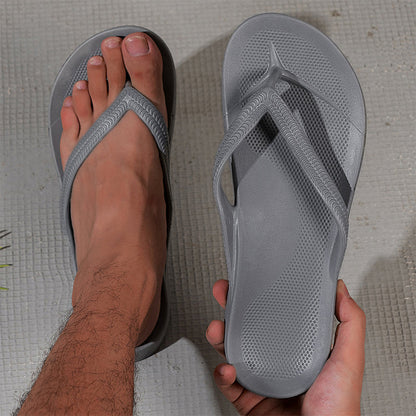 🔥 Nur für kurze Zeit: 50 % Rabatt! ✨ Unisex-Flip-Flops mit rutschfester Sohle – Orthopädisch, strukturiertes Fußbett, himmlischer Tragekomfort ☀️