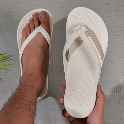 🔥 Nur für kurze Zeit: 50 % Rabatt! ✨ Unisex-Flip-Flops mit rutschfester Sohle – Orthopädisch, strukturiertes Fußbett, himmlischer Tragekomfort ☀️