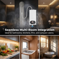 🔥 Scaldabagno Elettrico Istantaneo Compatto e Sicuro – Display LED, 3500W, Protezione Anti-Perdite, Multi-Presa
