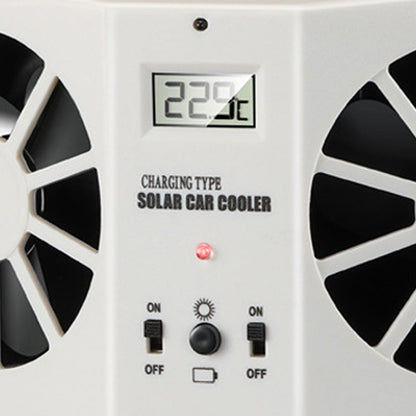 🌀 50% RABATT! 🚗 Solarbetriebener Autofensterlüfter mit wiederaufladbarem Akku – Leise & energiesparend – Hält den Innenraum kühl bei parkendem Auto – einfache Fensterbefestigung, perfekt für heiße Tage ☀️🔋✨