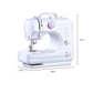 ✂️ Macchina da Cucire Multifunzione con Punto Overlock – 12 Punti Integrati, Motore Potente, Braccio Libero, 2 Velocità 🧵✨
