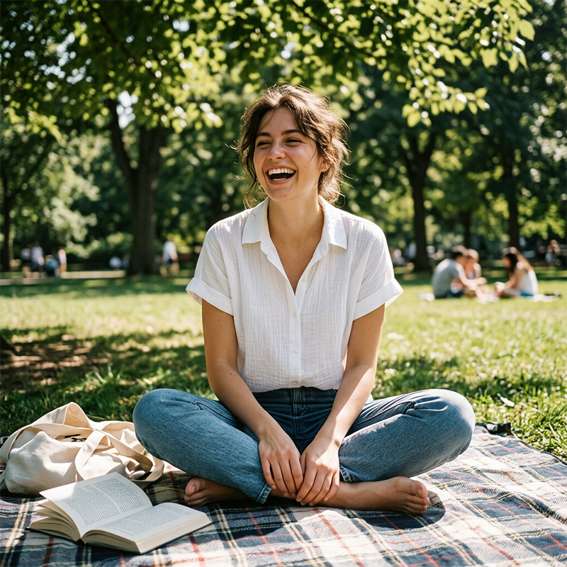 Damen Sommer-Freizeit-Kurzarmhemd