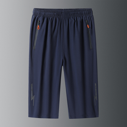 📢📢50 % RABATT!! ⏰Leichte, schnelltrocknende Herren-Sporthose in Cropped-Länge