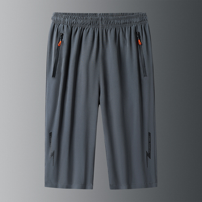 📢📢50 % RABATT!! ⏰Leichte, schnelltrocknende Herren-Sporthose in Cropped-Länge