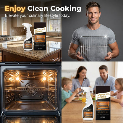 🧼 JETZT 50 % RABATT! 🔥 Hochleistungs-Backofen- und Grillreiniger-Spray – Entfernt eingebranntes Fett und Kohlenstoffablagerungen – Kein Schrubben nötig, ungiftig – ideal für Backöfen, Grills und Kochfelder 🍳