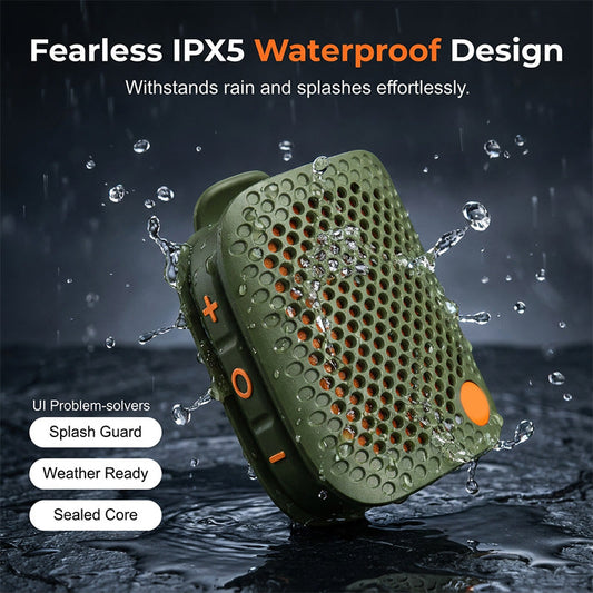 🔊 Sconto del 50%! ✨ Altoparlante Bluetooth portatile – Stereo TWS, impermeabile IPX5, bassi potenti 🎵