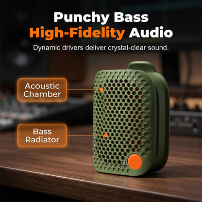🔊 Sconto del 50%! ✨ Altoparlante Bluetooth portatile – Stereo TWS, impermeabile IPX5, bassi potenti 🎵