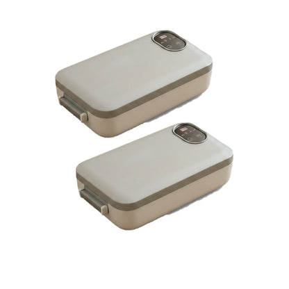 🍱🔥 50% RABATT – JETZT HALBER PREIS! Tragbare elektrische Lunchbox mit Selbstheizung – Warmes Essen überall – Perfekt für Büro, Baustelle & Reisen 🔋✨