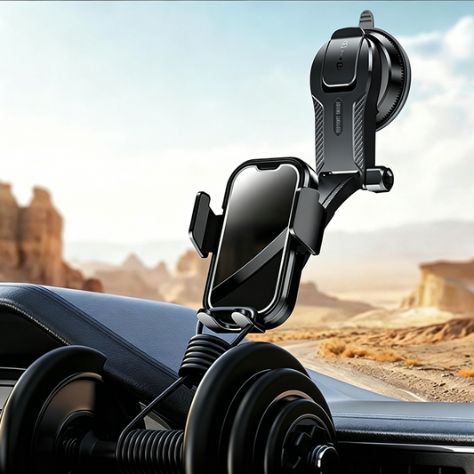 🚗 -50% MAINTENANT ! ✨ Support Téléphone Voiture Magnétique à Ventouse Nano – Une main & multi-angle – Stable & sécurisé pour chaque trajet 📱