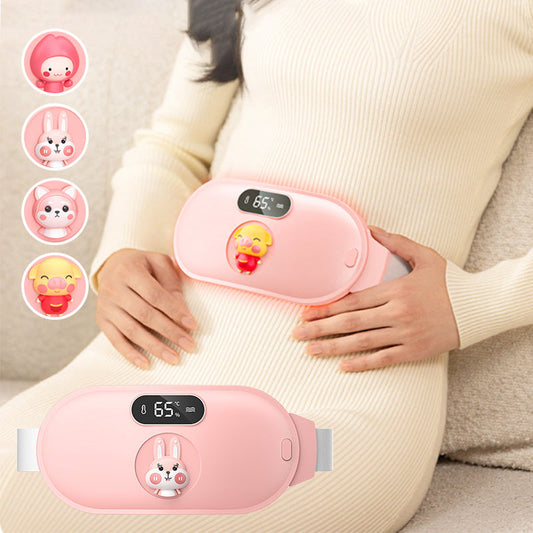 🔥🌡️ Fascia riscaldante portatile per i crampi mestruali – sollievo ovunque tu vada! 🧣💖