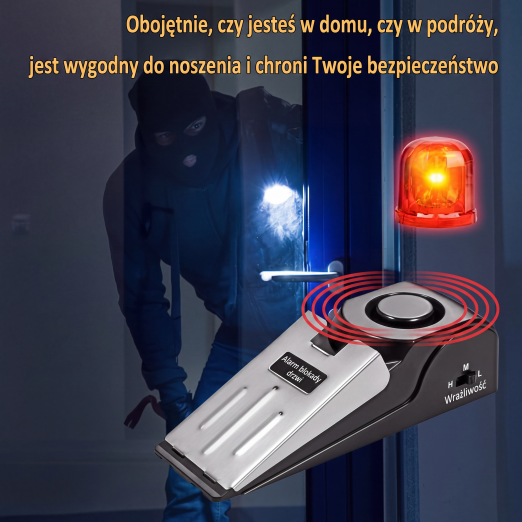 ⚡Sensore per porta di casa con allarme: installazione semplice, non sono necessari attrezzi.